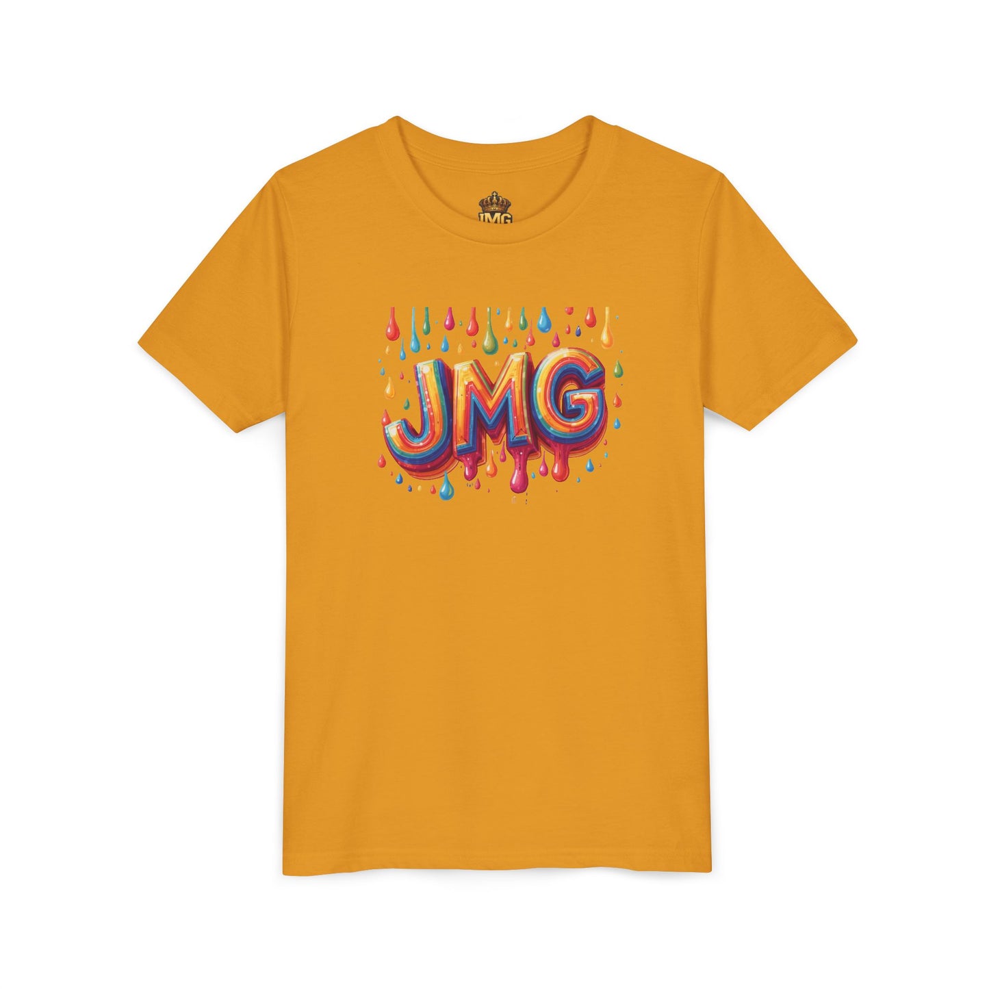 Colorful Kids' Tee with JMG Design | Youth T-Shirt for Casual Wear, Gifts, Birthdays, Celebrations, Playdates