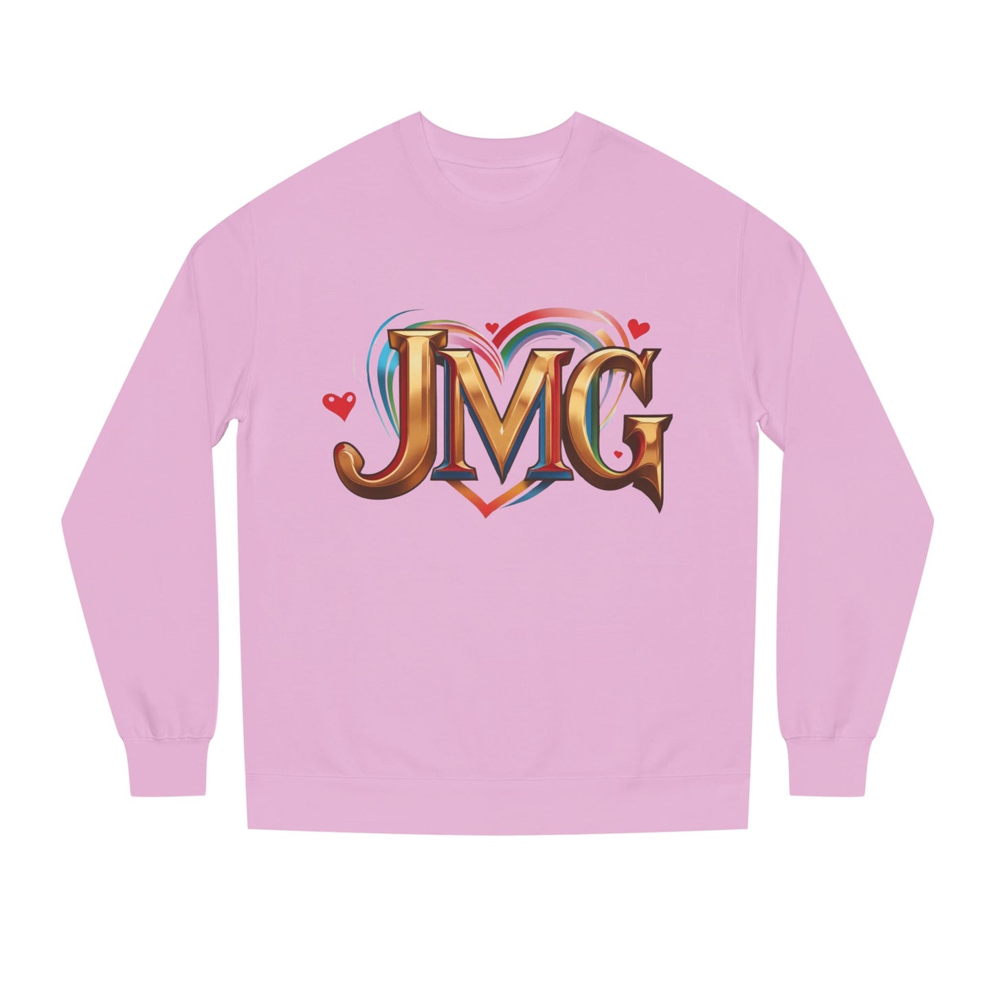 Custom Love Crew Neck Sweatshirt - Personalized Gift, Cozy Apparel, Valentine's Day, Unique Sweatshirt, Casual Wear