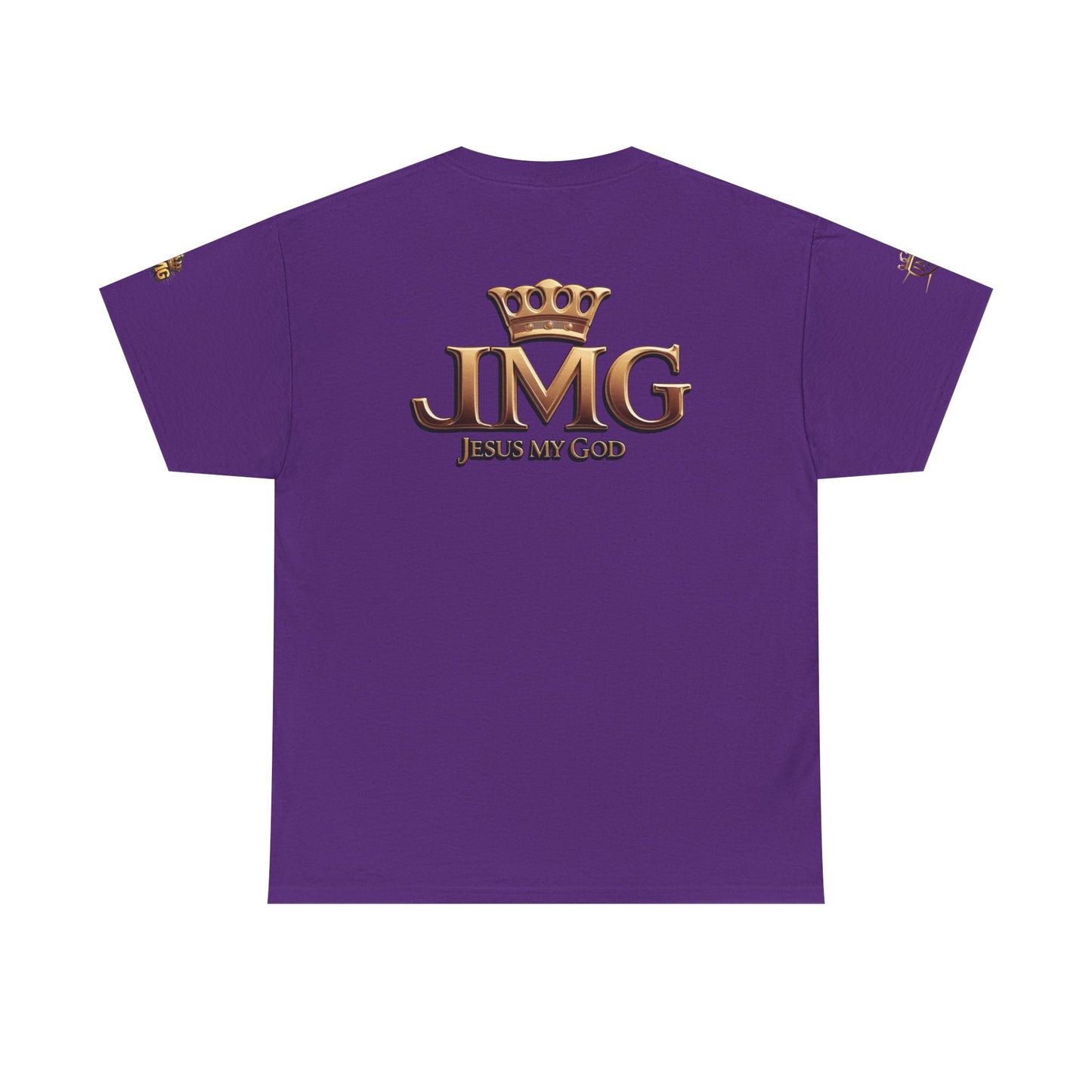 Religious Statement Tee | Unisex Heavy Cotton Tee with JMG Design, Casual Wear, Inspirational Gift, Christian Apparel, Faith-Based Clothing