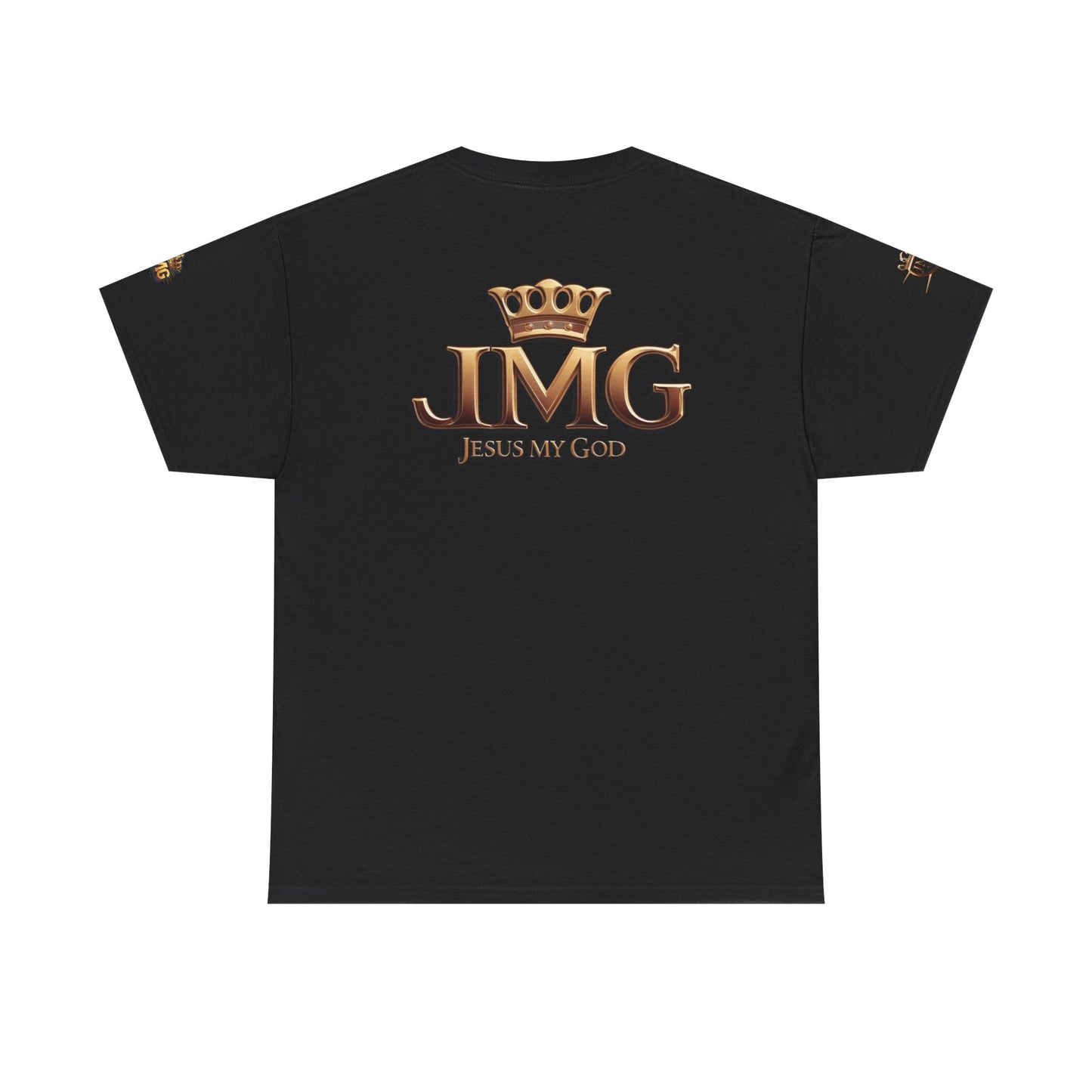 Religious Statement Tee | Unisex Heavy Cotton Tee with JMG Design, Casual Wear, Inspirational Gift, Christian Apparel, Faith-Based Clothing