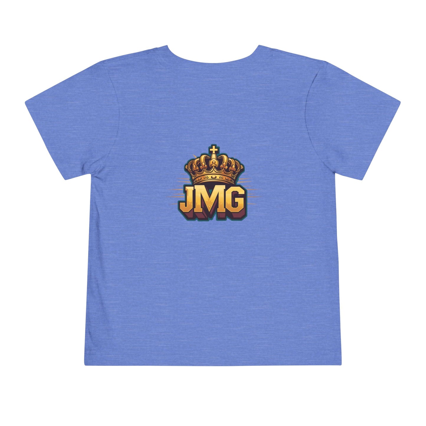 Toddler Short Sleeve Tee with Vibrant Jesus Design, Kid's Faith Shirt, Cute Christian T-Shirt, Summer Play Tee, Birthday Gift for Children