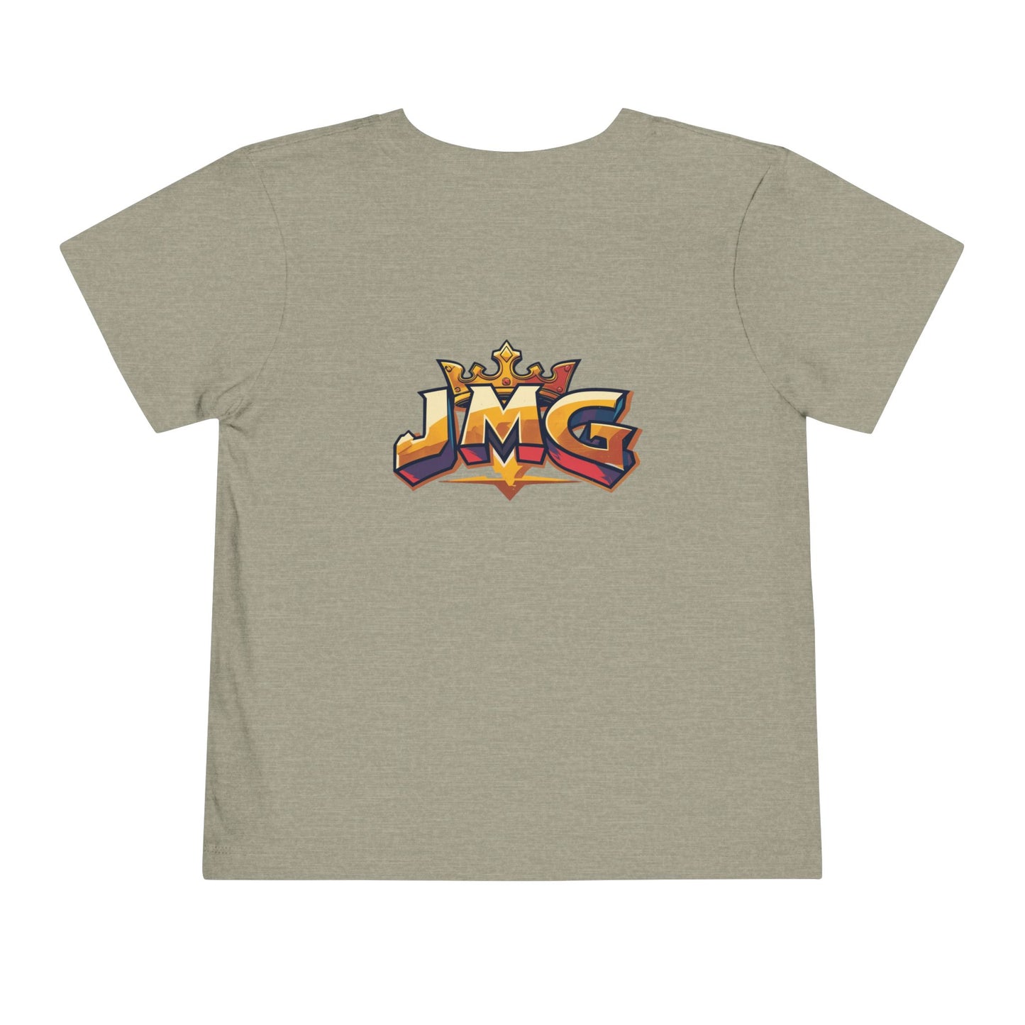 Colorful Kids' Tee Shirt, Toddler Graphic T-Shirt, Fun Playtime Shirt, Birthday Gift, Unique Kids Apparel, JMG Logo Design
