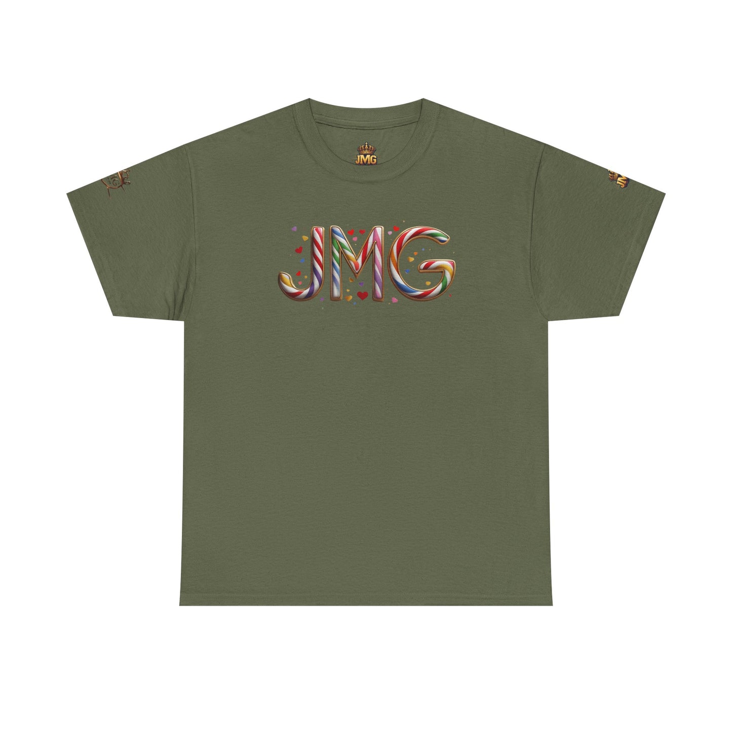 Religious Statement Tee | Unisex Heavy Cotton Tee with JMG Design, Casual Wear, Inspirational Gift, Christian Apparel, Faith-Based Clothing