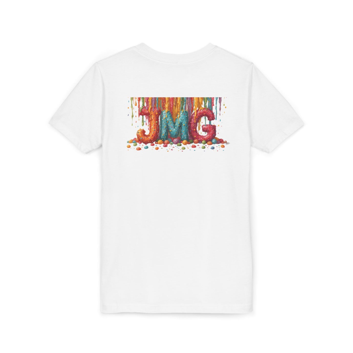 Colorful Kids' Tee with JMG Design | Youth T-Shirt for Casual Wear, Gifts, Birthdays, Celebrations, Playdates
