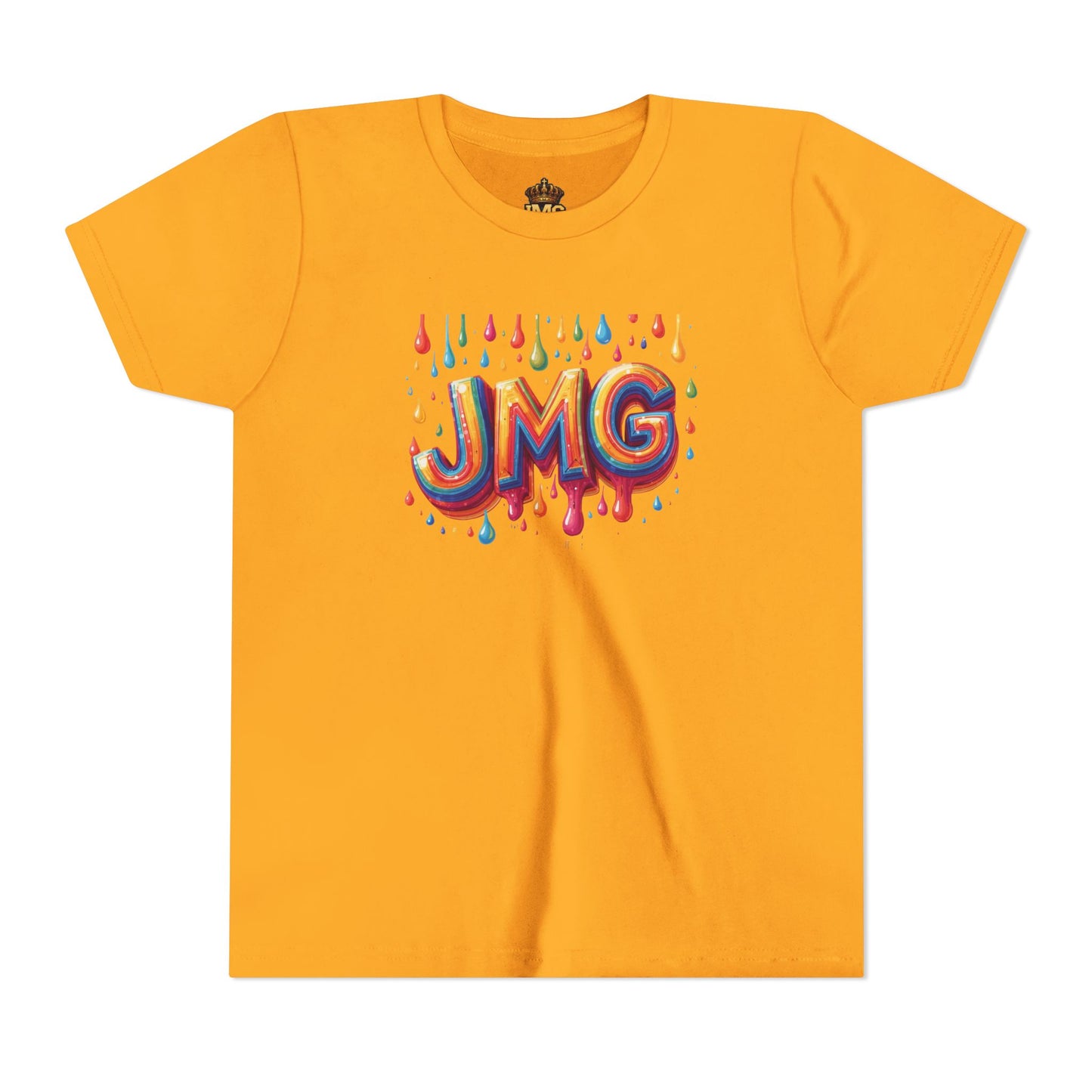Colorful Kids' Tee with JMG Design | Youth T-Shirt for Casual Wear, Gifts, Birthdays, Celebrations, Playdates