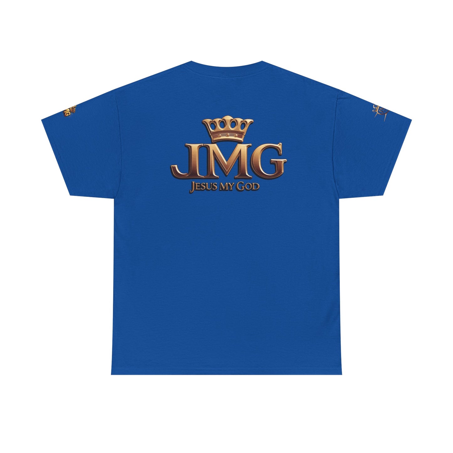Religious Statement Tee | Unisex Heavy Cotton Tee with JMG Design, Casual Wear, Inspirational Gift, Christian Apparel, Faith-Based Clothing