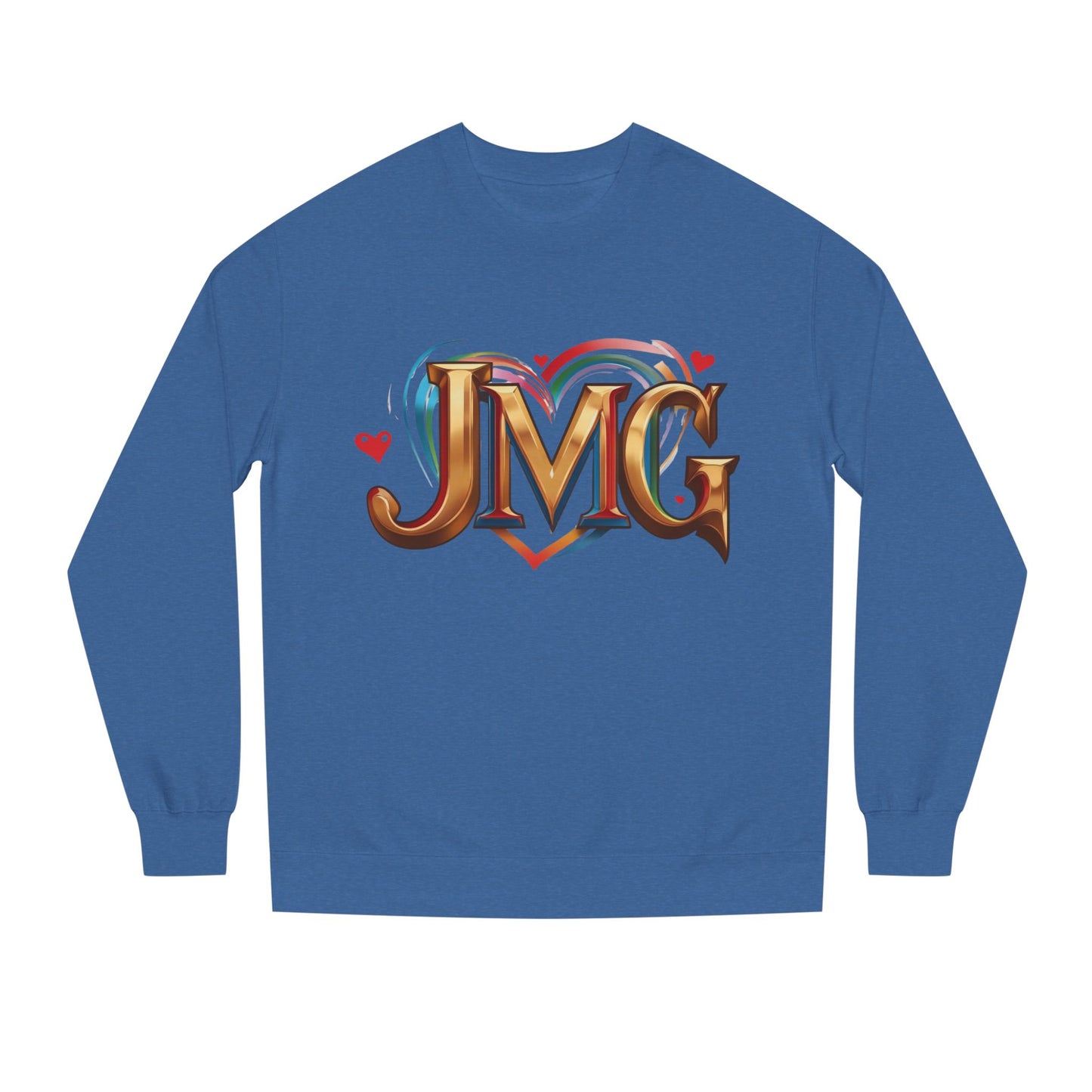 Custom Love Crew Neck Sweatshirt - Personalized Gift, Cozy Apparel, Valentine's Day, Unique Sweatshirt, Casual Wear