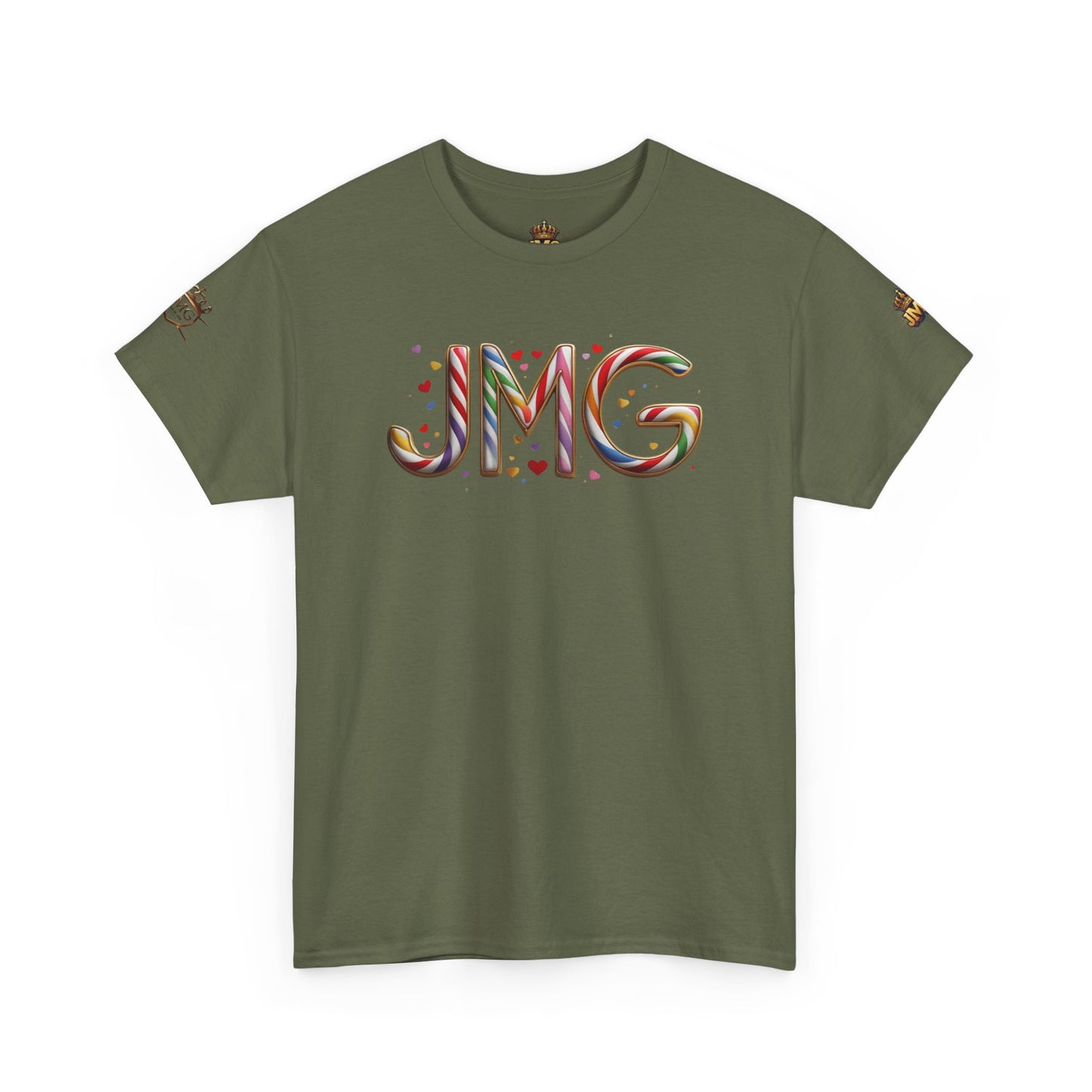 Religious Statement Tee | Unisex Heavy Cotton Tee with JMG Design, Casual Wear, Inspirational Gift, Christian Apparel, Faith-Based Clothing