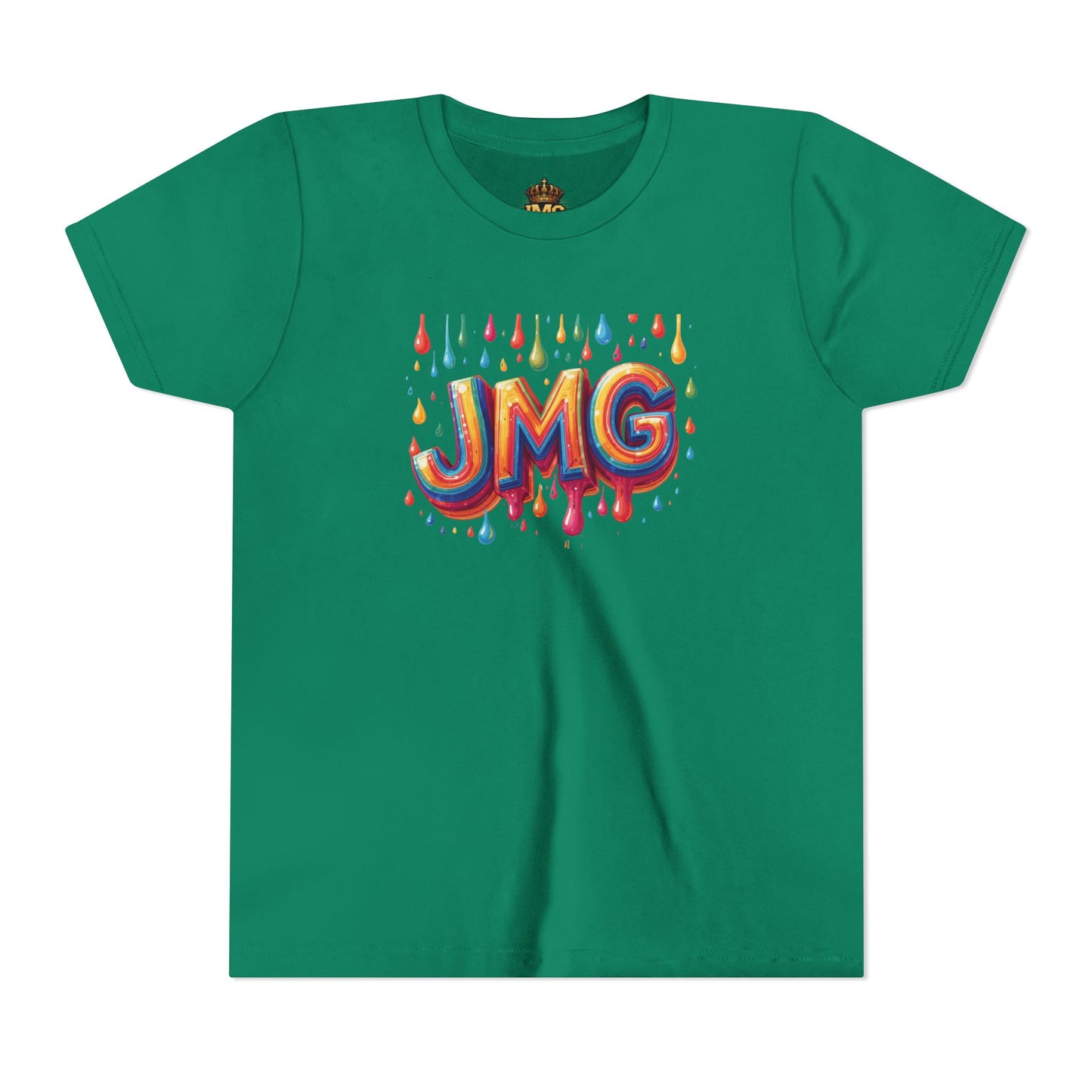 Colorful Kids' Tee with JMG Design | Youth T-Shirt for Casual Wear, Gifts, Birthdays, Celebrations, Playdates