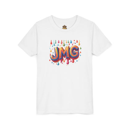 Colorful Kids' Tee with JMG Design | Youth T-Shirt for Casual Wear, Gifts, Birthdays, Celebrations, Playdates