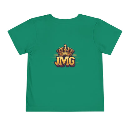 Toddler Short Sleeve Tee with Vibrant Jesus Design, Kid's Faith Shirt, Cute Christian T-Shirt, Summer Play Tee, Birthday Gift for Children