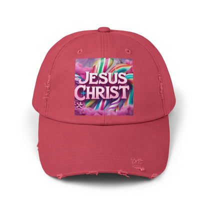 Unisex Distressed Cap