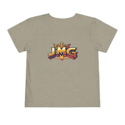 Colorful Kids' Tee Shirt, Toddler Graphic T-Shirt, Fun Playtime Shirt, Birthday Gift, Unique Kids Apparel, JMG Logo Design