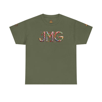 Religious Statement Tee | Unisex Heavy Cotton Tee with JMG Design, Casual Wear, Inspirational Gift, Christian Apparel, Faith-Based Clothing