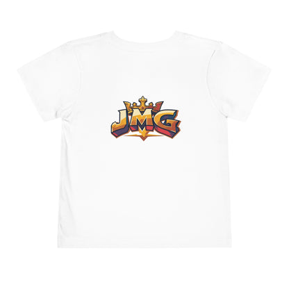 Colorful Kids' Tee Shirt, Toddler Graphic T-Shirt, Fun Playtime Shirt, Birthday Gift, Unique Kids Apparel, JMG Logo Design