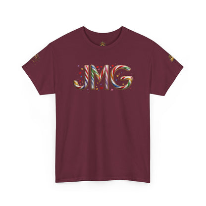 Religious Statement Tee | Unisex Heavy Cotton Tee with JMG Design, Casual Wear, Inspirational Gift, Christian Apparel, Faith-Based Clothing