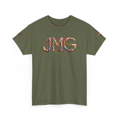 Religious Statement Tee | Unisex Heavy Cotton Tee with JMG Design, Casual Wear, Inspirational Gift, Christian Apparel, Faith-Based Clothing