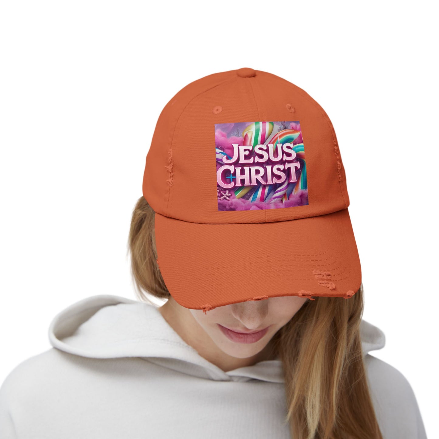 Unisex Distressed Cap