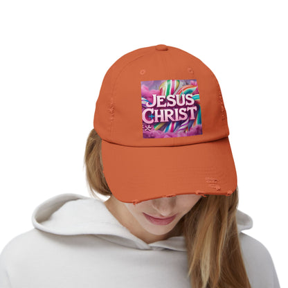 Unisex Distressed Cap