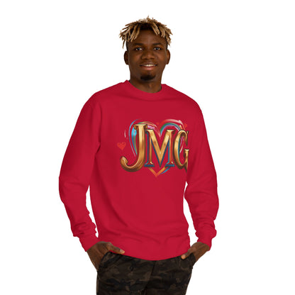 Custom Love Crew Neck Sweatshirt - Personalized Gift, Cozy Apparel, Valentine's Day, Unique Sweatshirt, Casual Wear