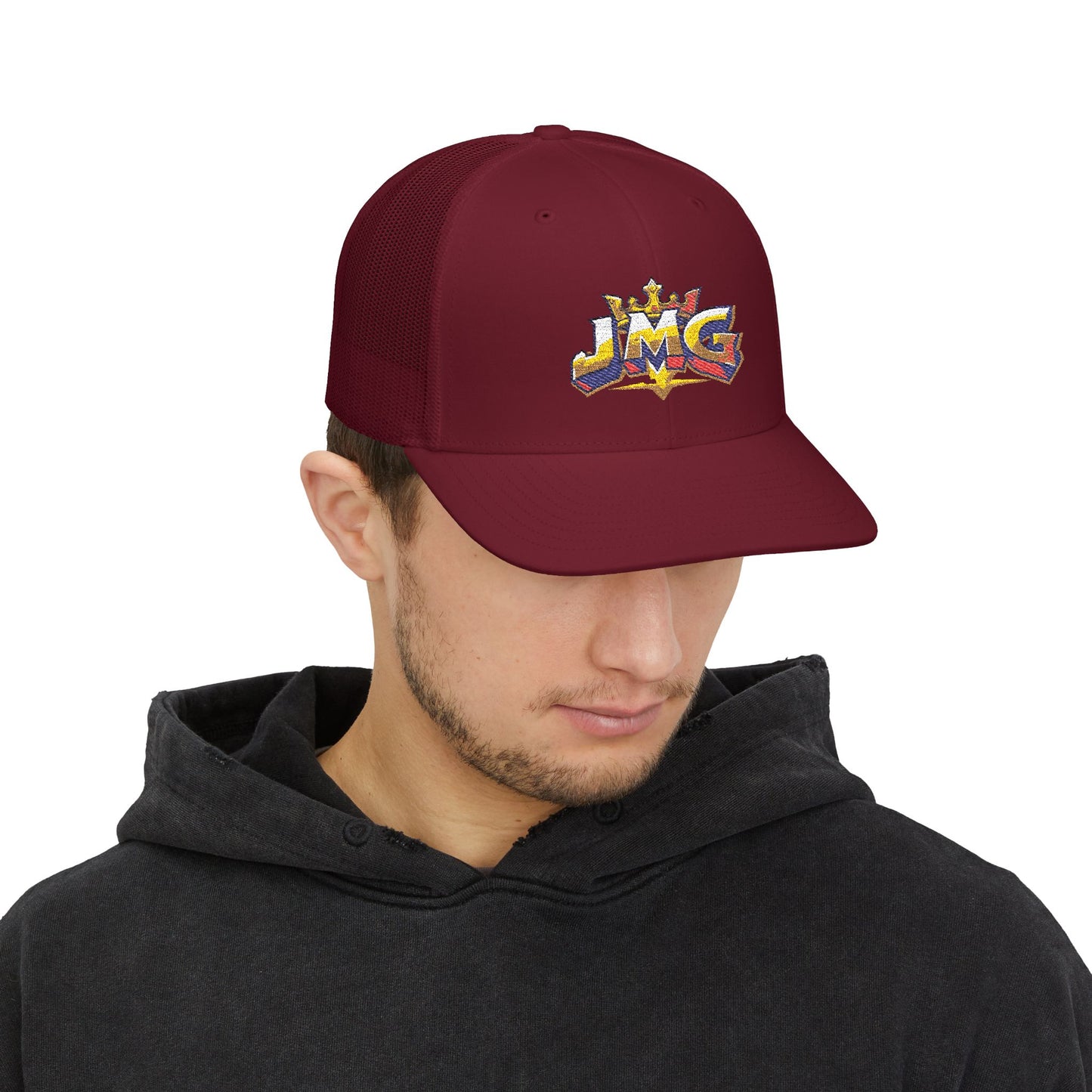 Stylish Snapback Trucker Cap with Embroidered Design, Perfect for Casual Outings, Festivals, Gift Ideas, and Everyday Wear