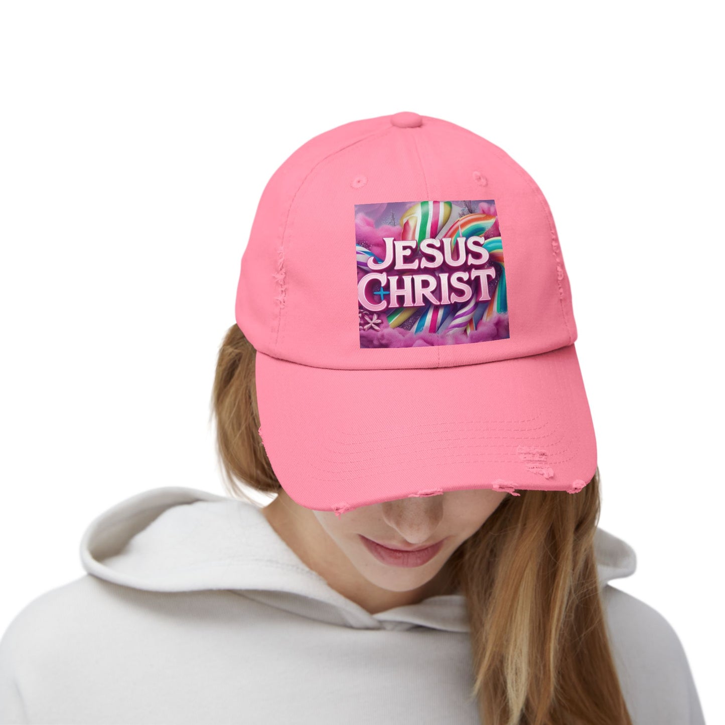 Unisex Distressed Cap