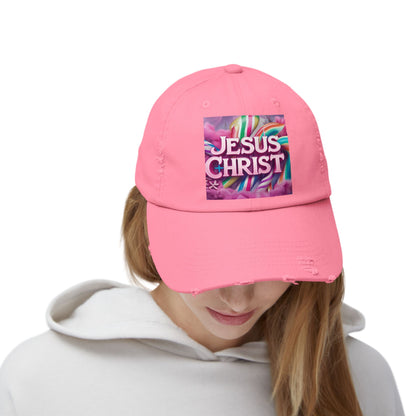 Unisex Distressed Cap