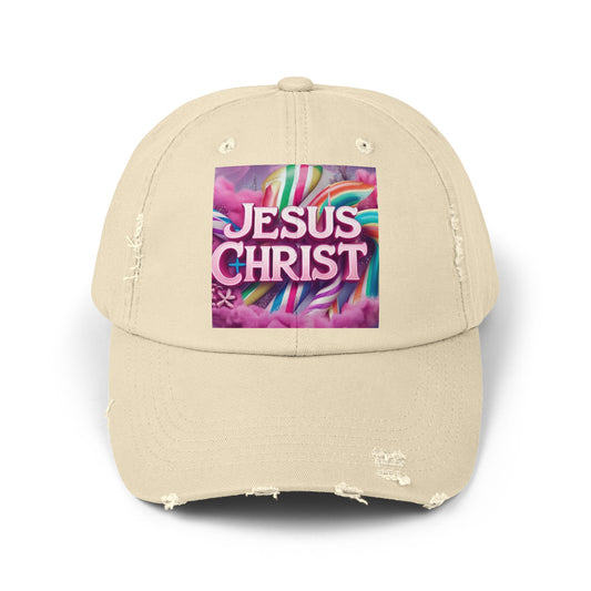 Unisex Distressed Cap