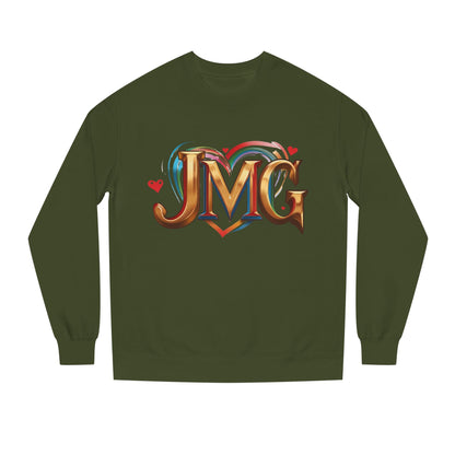 Custom Love Crew Neck Sweatshirt - Personalized Gift, Cozy Apparel, Valentine's Day, Unique Sweatshirt, Casual Wear