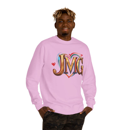 Custom Love Crew Neck Sweatshirt - Personalized Gift, Cozy Apparel, Valentine's Day, Unique Sweatshirt, Casual Wear
